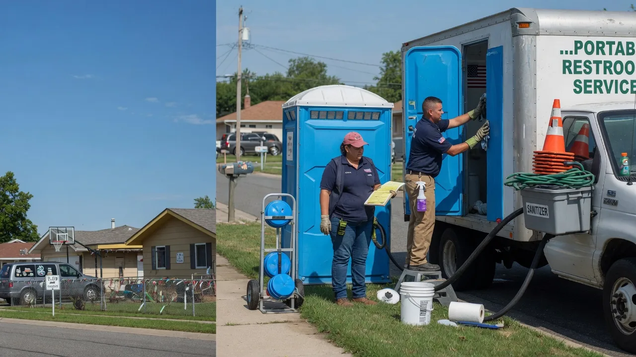 Portable Toilet Rental in Lansing, MN near me